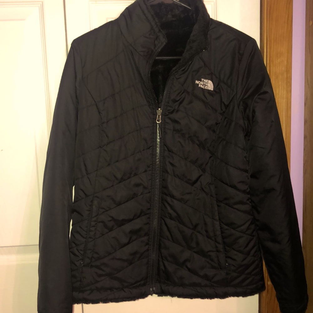 North face reversible coat